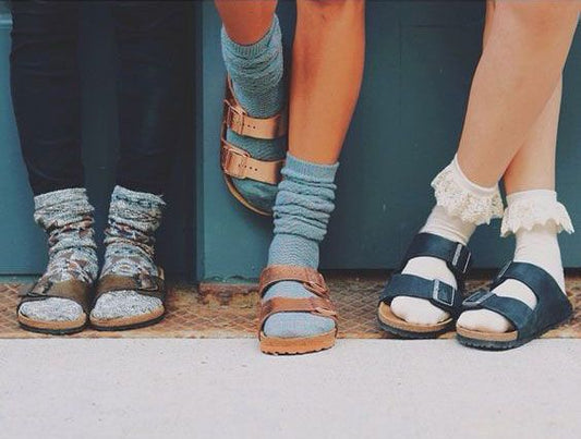 Wool Socks & Birkenstoks