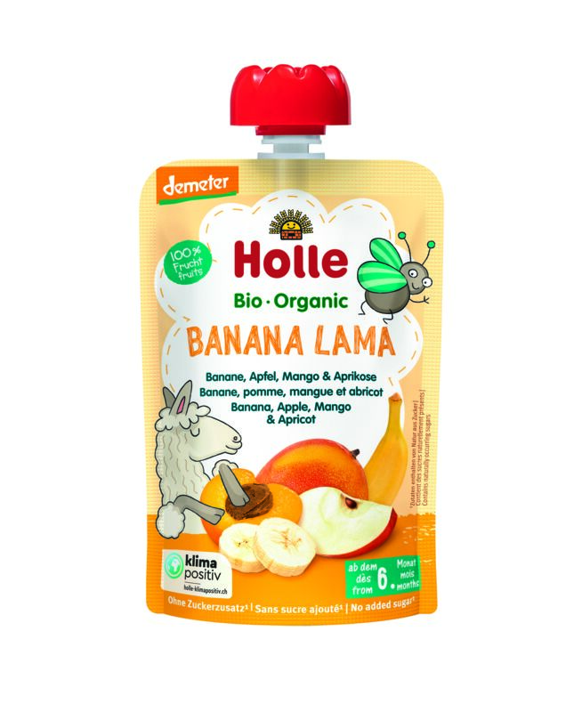 Holle Banana Lama Fruit Pouch