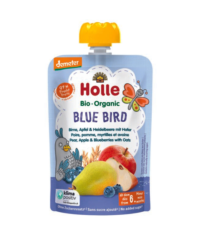 Holle Blue Bird Fruit Pouch