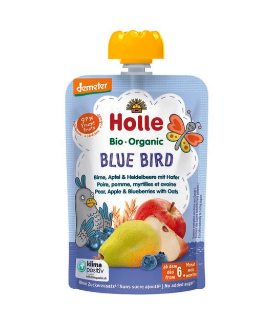 Holle Blue Bird Fruit Pouch
