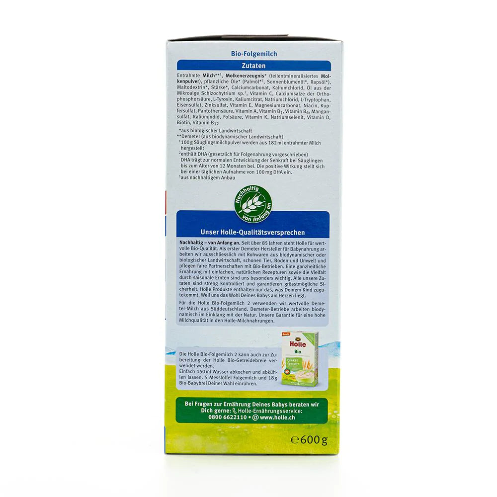 Holle Organic Cow Milk Stage 2