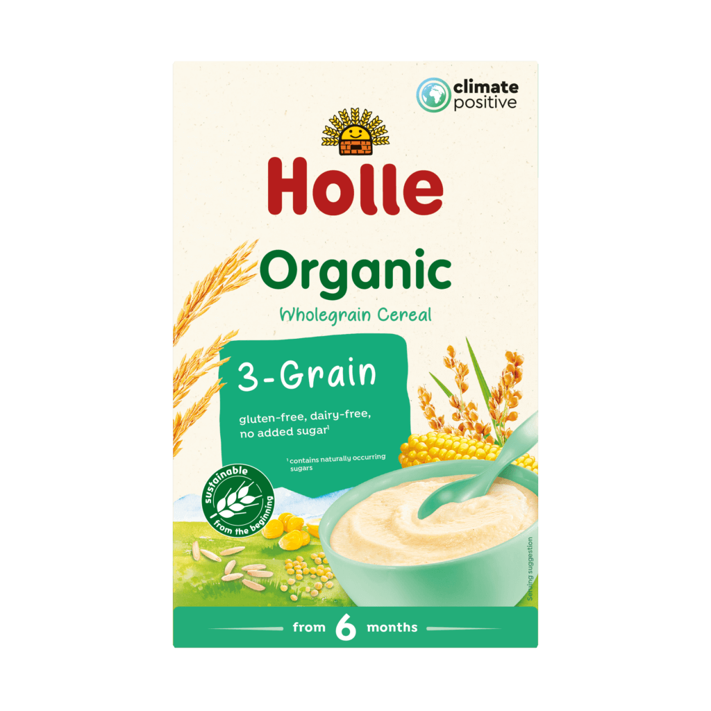 Holle Organic 3-Grain Porridge (6+ Months)