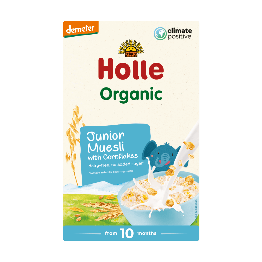 Holle Junior Multigrain Muesli with Cornflakes (10+ Months)