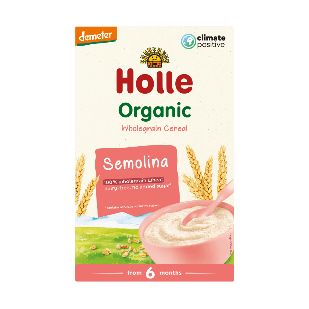 Holle Organic Semolina Porridge (5+ Months)