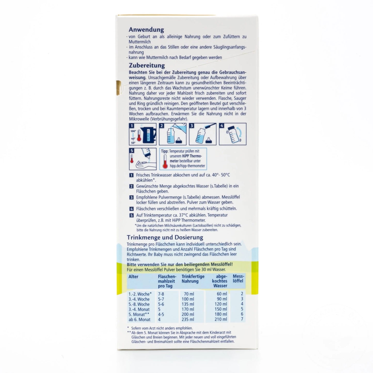HiPP Stage PRE Bio Combiotic 0-6 Months