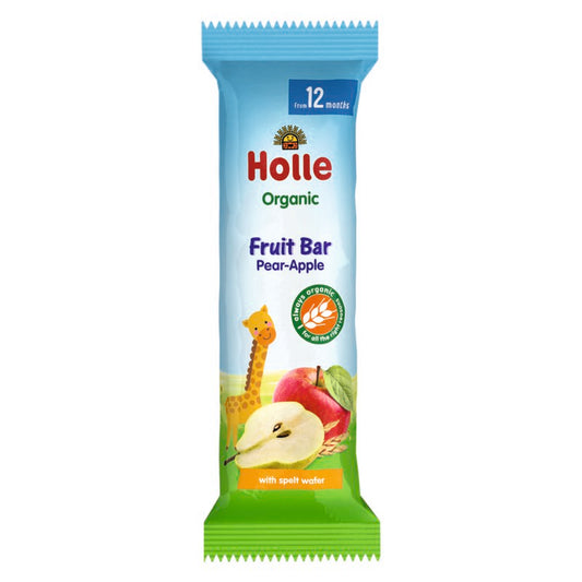 Holle Snack Bars - Pear & Apple (12+ Months), 25g - 6, 12 Bars