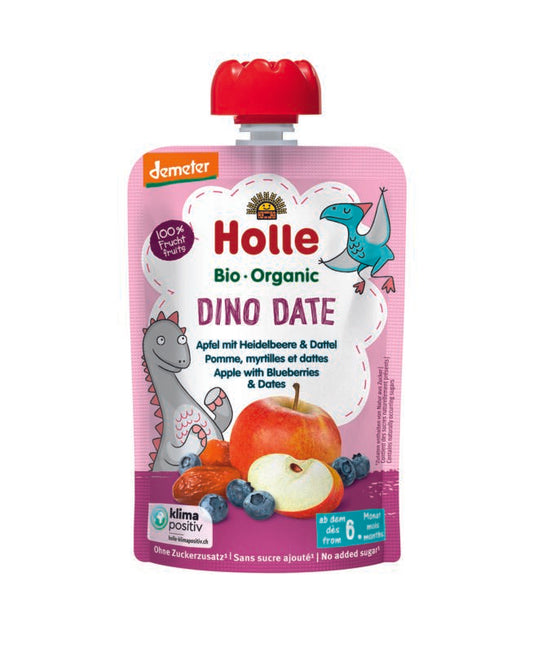 Holle Dino Date Fruit Pouch