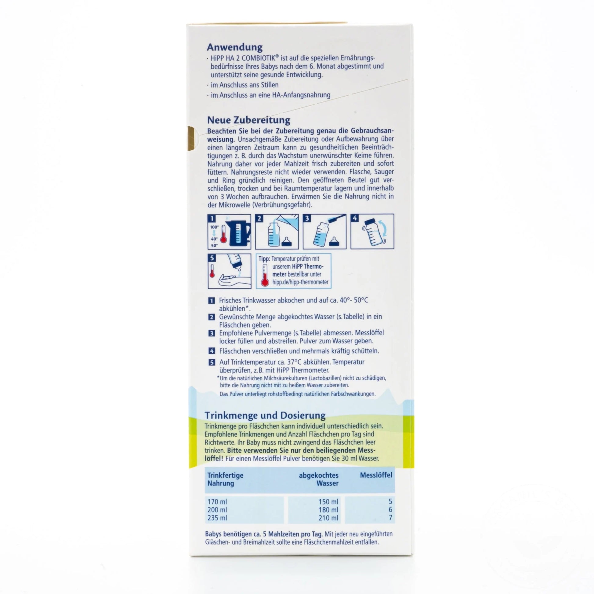 HiPP BIO Combiotic 2 with Metafolin (6-12m) 600gr