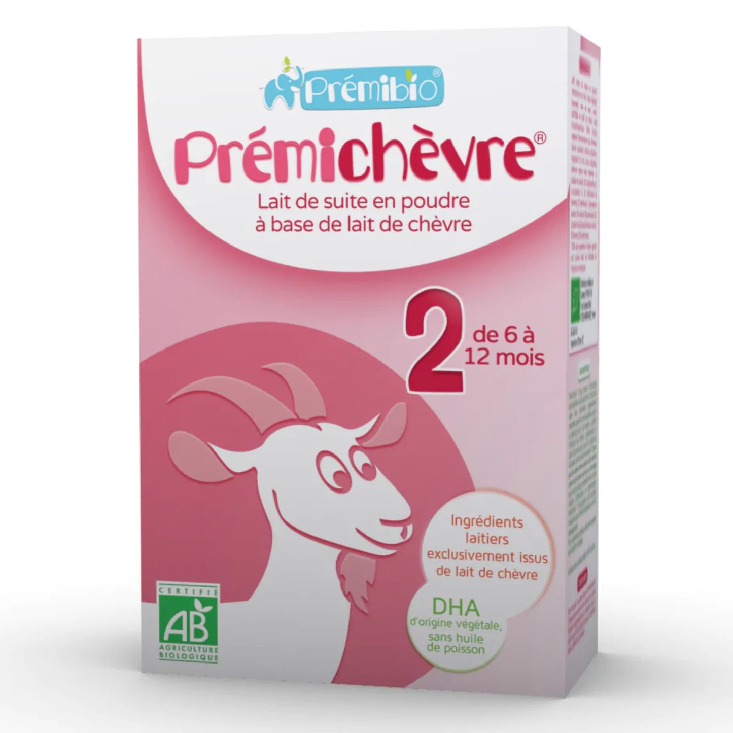 Premibio Organic Premichevre Follow-on Goat Formula- Stage 2 (6-12 Months) - (600g)