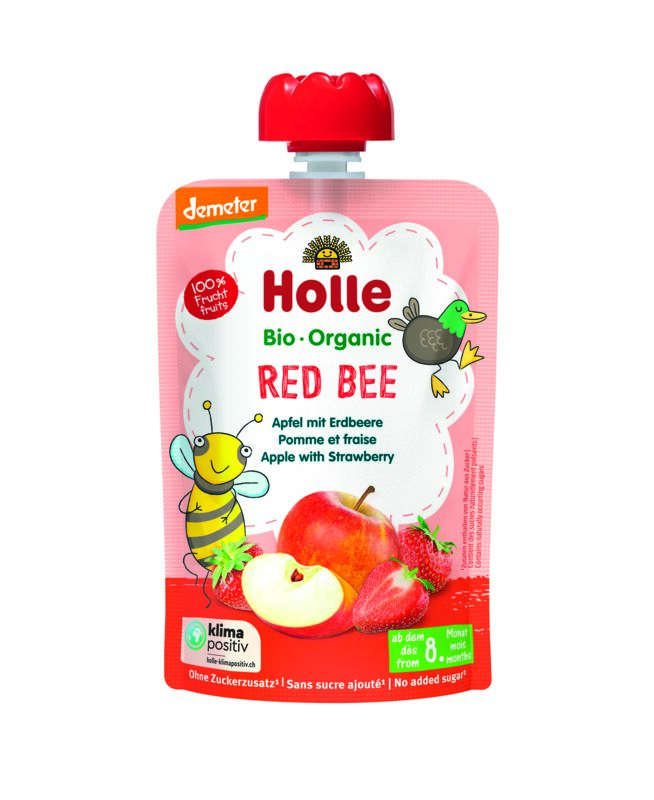 Holle Red Bee Fruit Pouch
