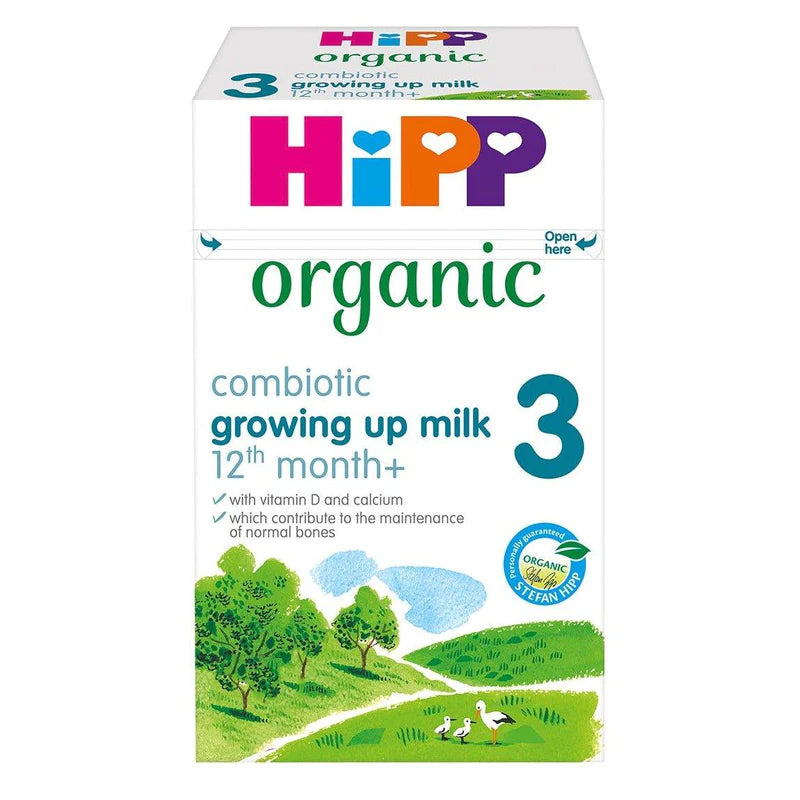 Hipp UK Stage 3 Organic Baby Formula from 1+ Year (600g)